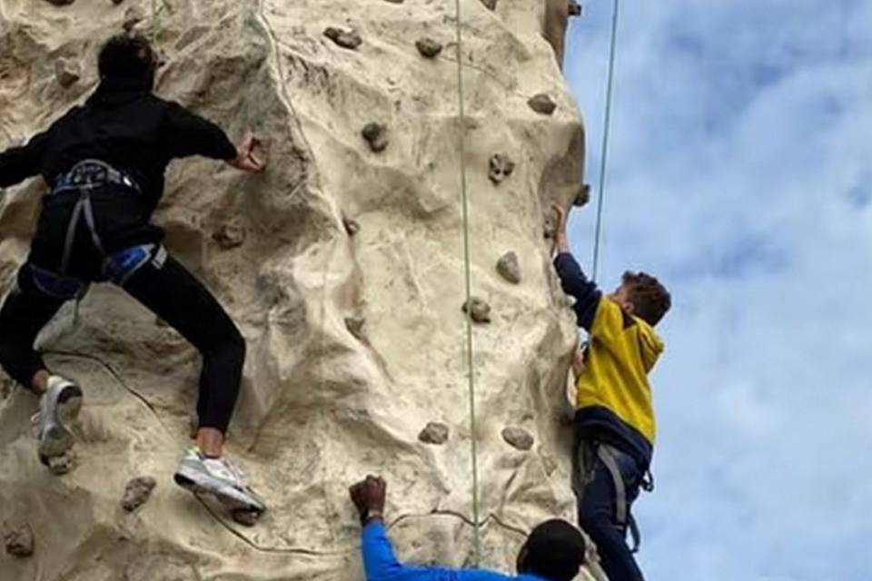Mur d'escalade