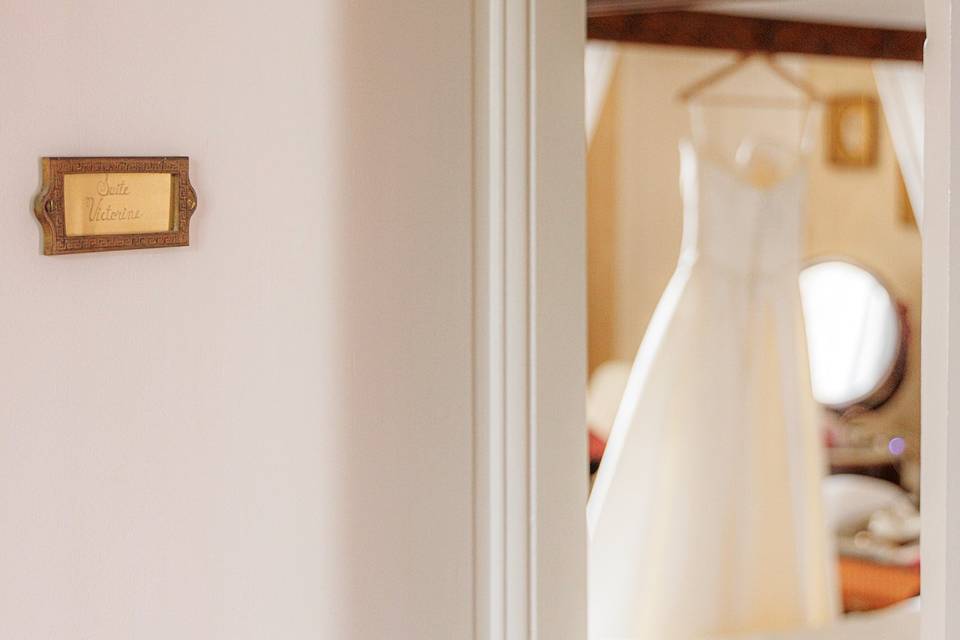 Robe de mariée, préparatifs