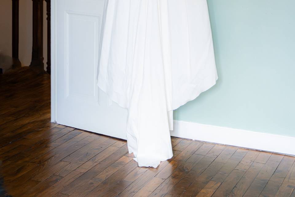Robe de mariée, préparatifs