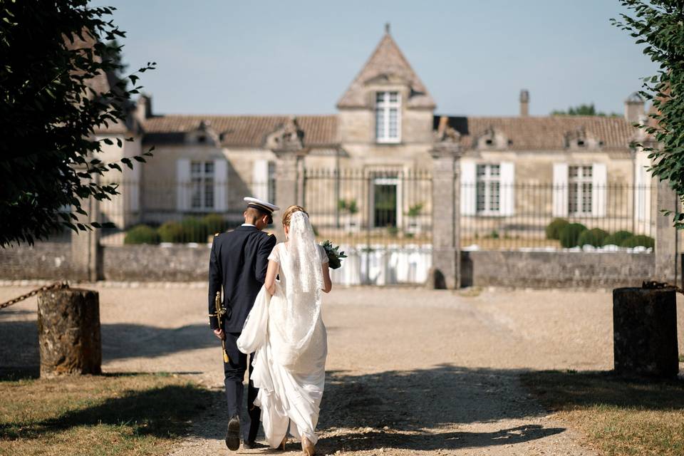 Séance couple au château