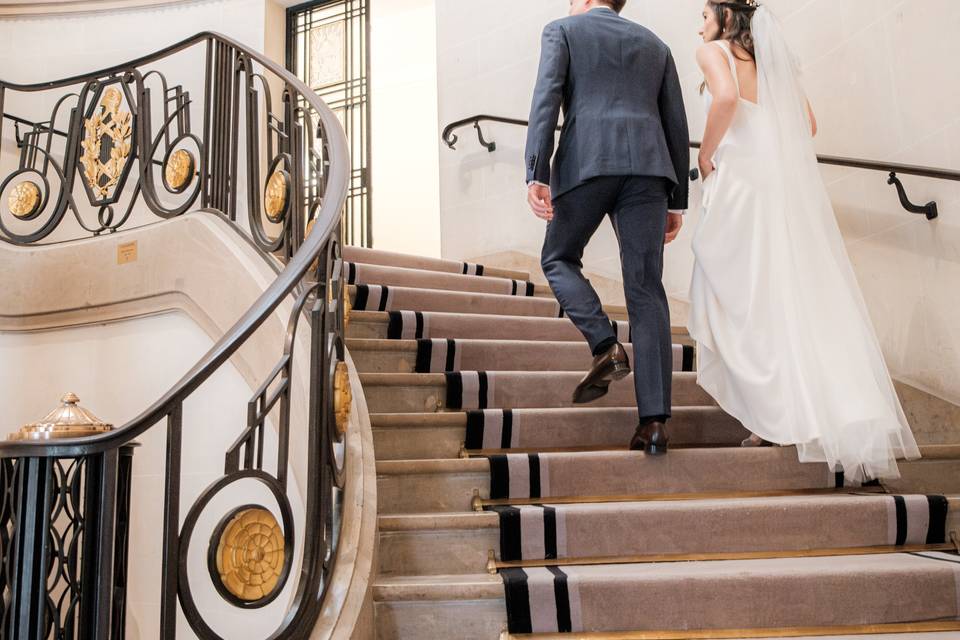 Mariage civil à Paris
