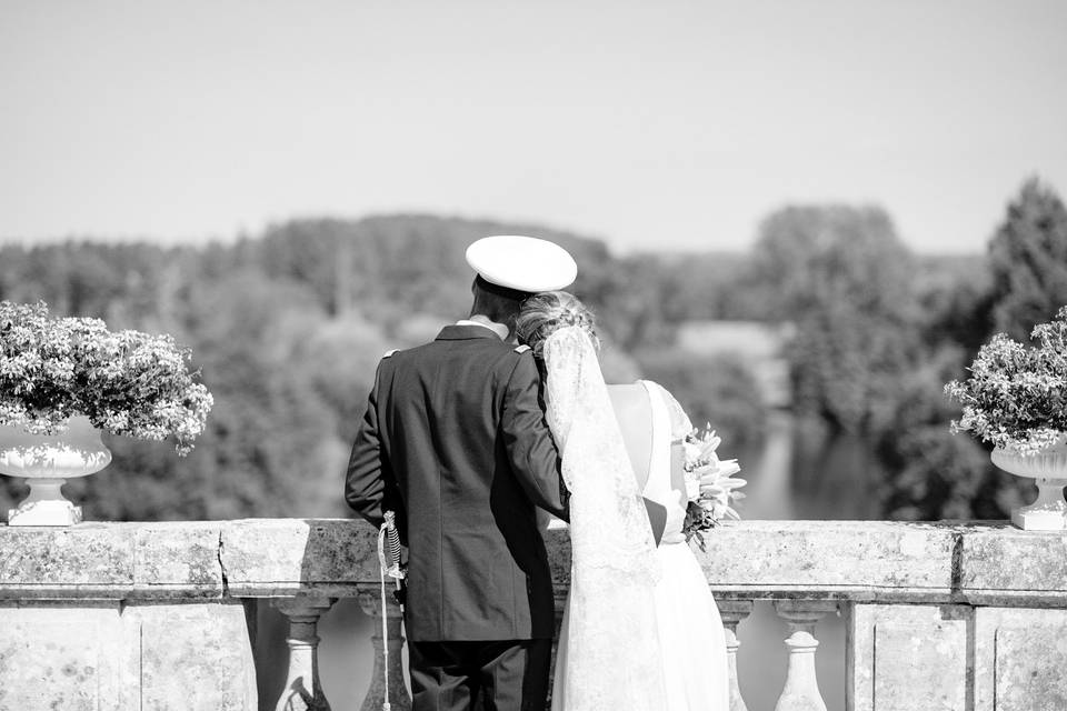 Séance couple au château