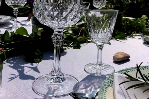 Verres CRISTAL dépareillés