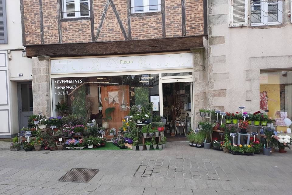 Extérieur de la boutique