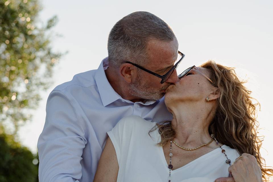 Le bisous des mariés