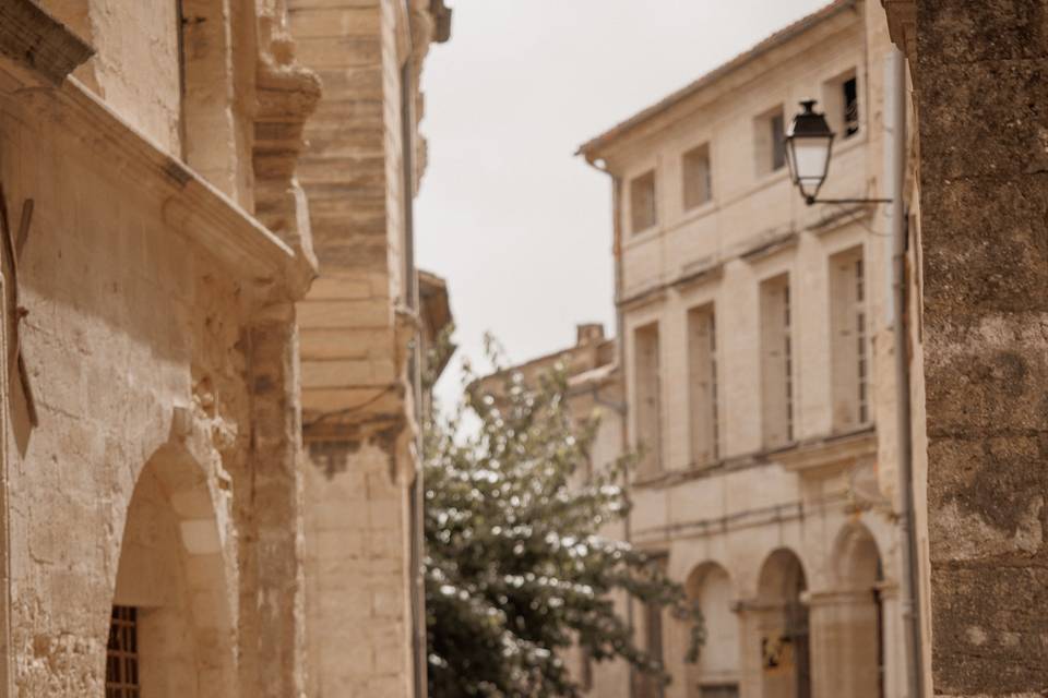 La mariée avant la découverte