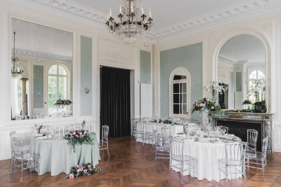 Centre de table des mariées