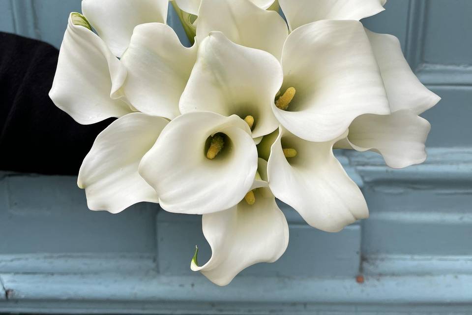 Bouquet de Mariée d’arum