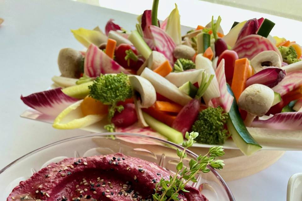 Houmous colorés