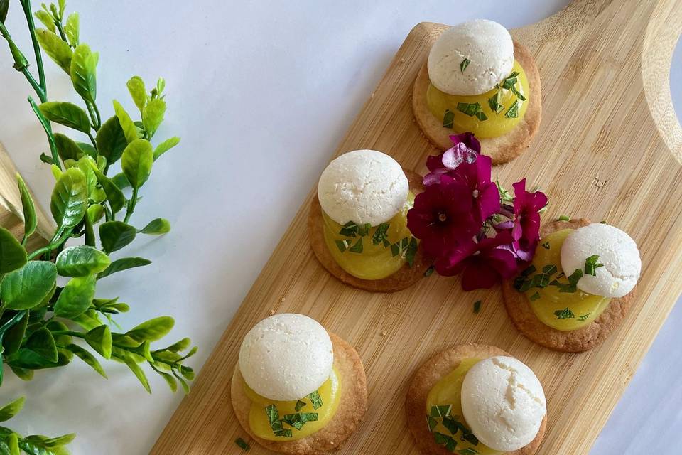 Tarte citron bouchée