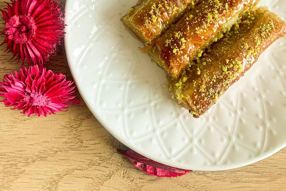 Bakalwa roll pistache