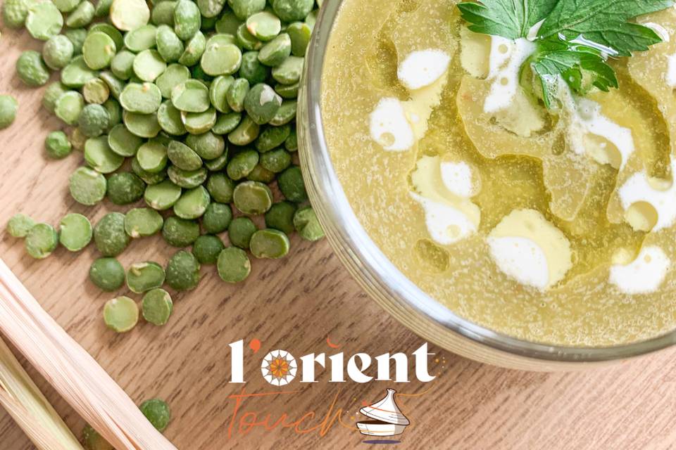 Gaspacho de pois cassés
