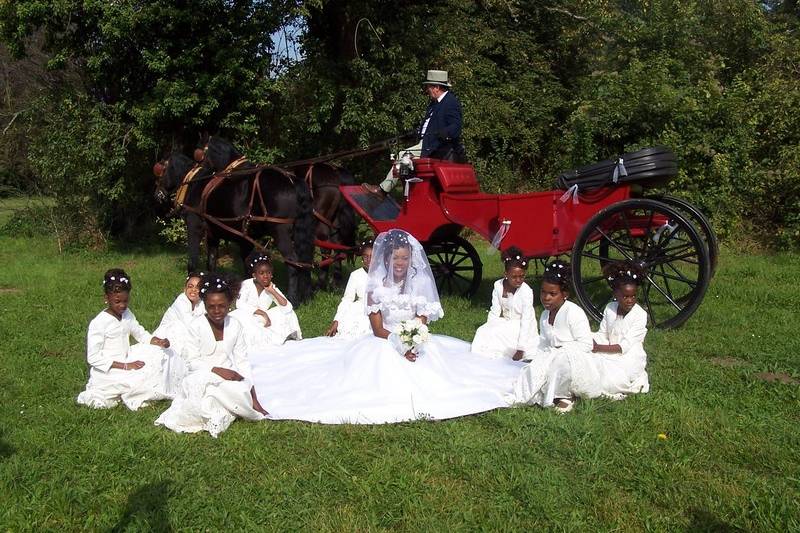 Mariage en Calèche