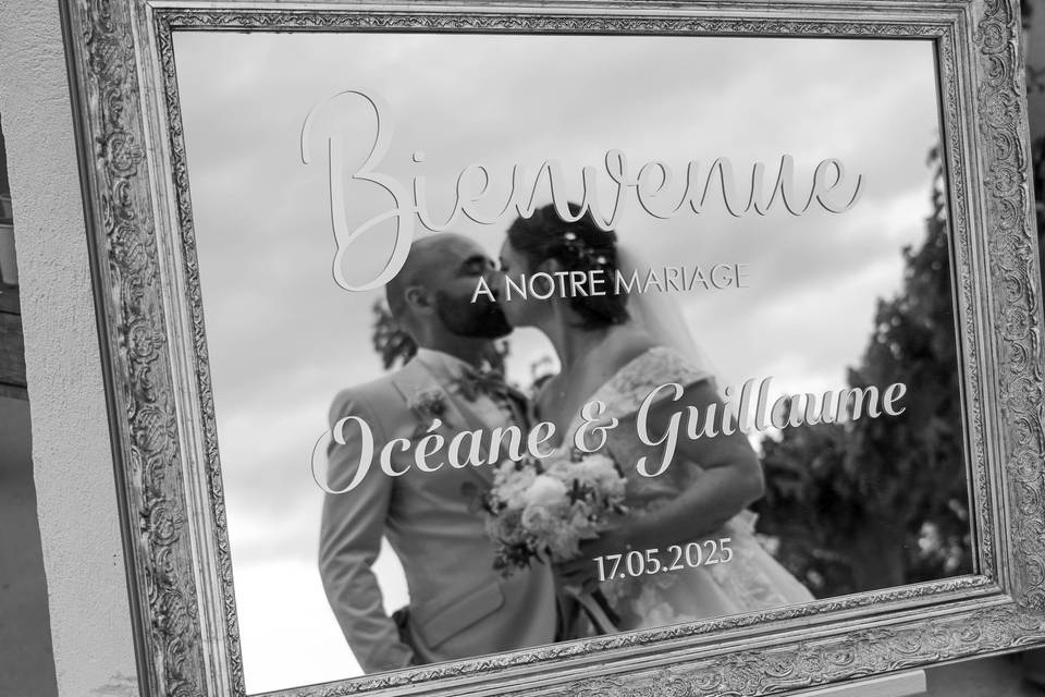 Miroir de bienvenue O&G
