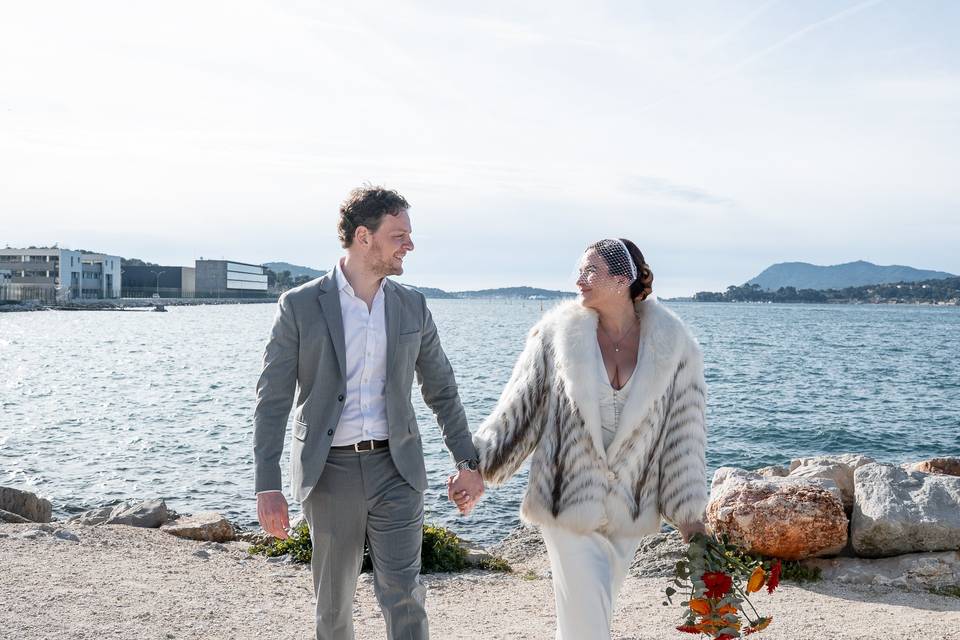 Mariage civil Toulon F-A & T