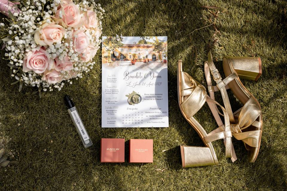 Les préparatifs Mariage B&Y