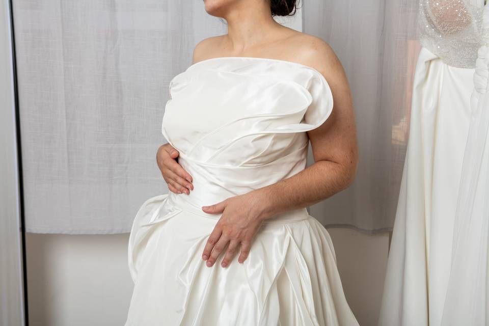 Detail_Robe_Bustier_Structurée