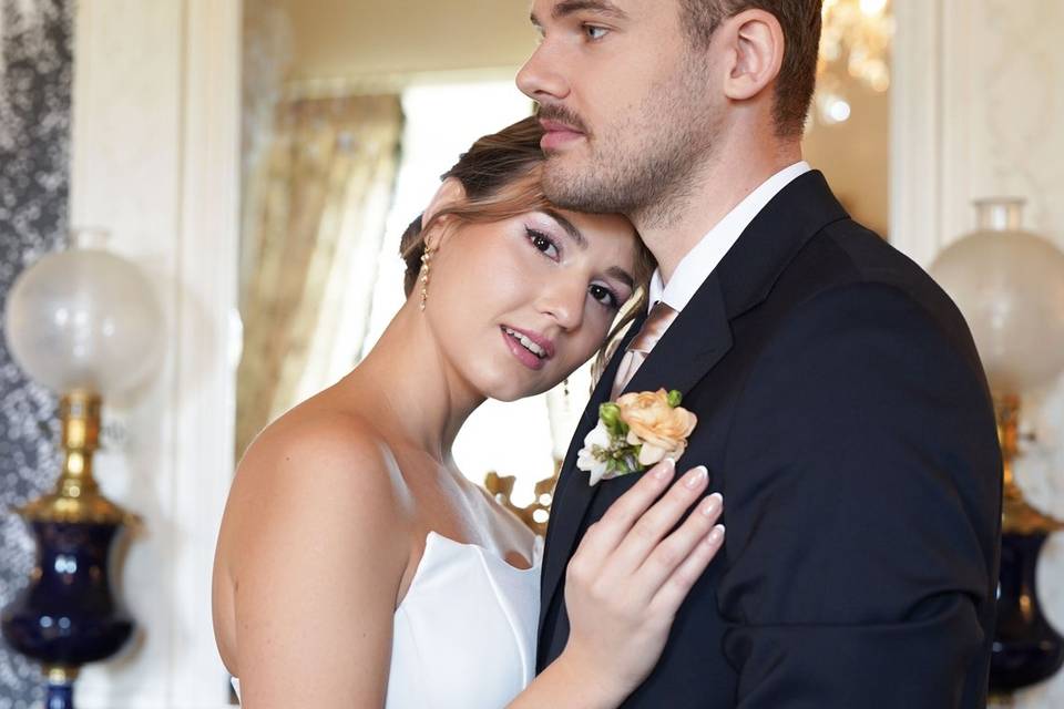 Photo de couple chateau Bagen