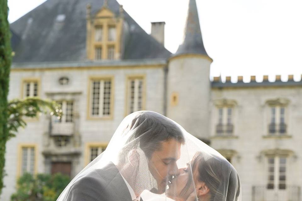 Séance couple au château