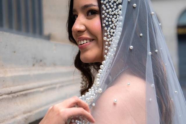 Portrait de mariée