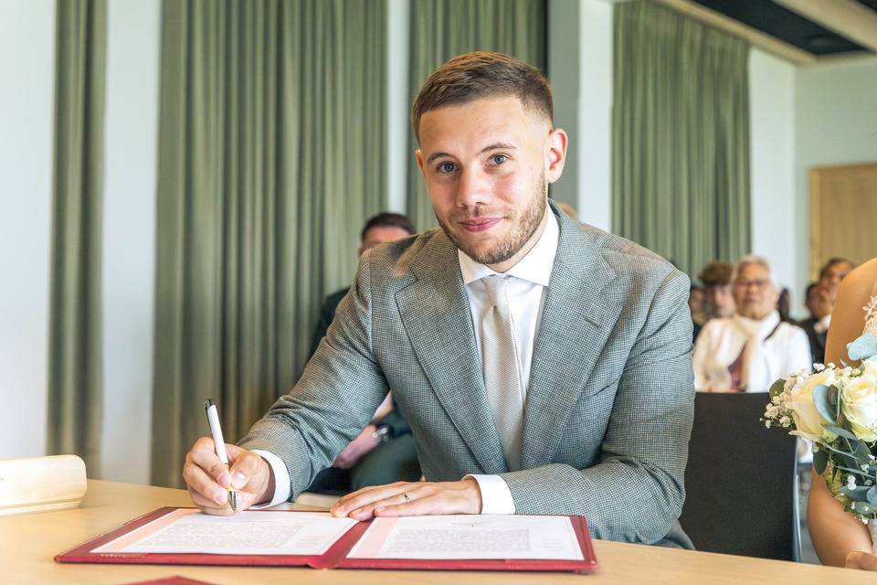 Signature des registres