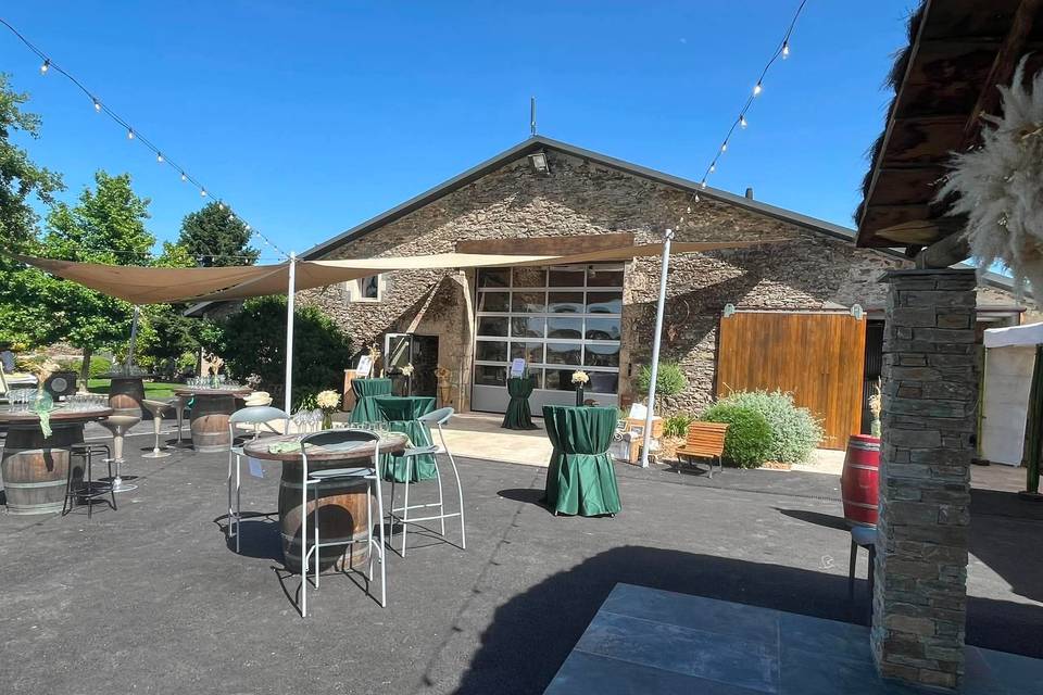 Vue salle aménagée