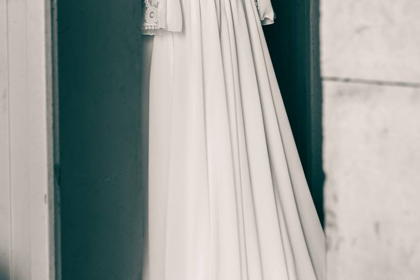 Mariée de dos
