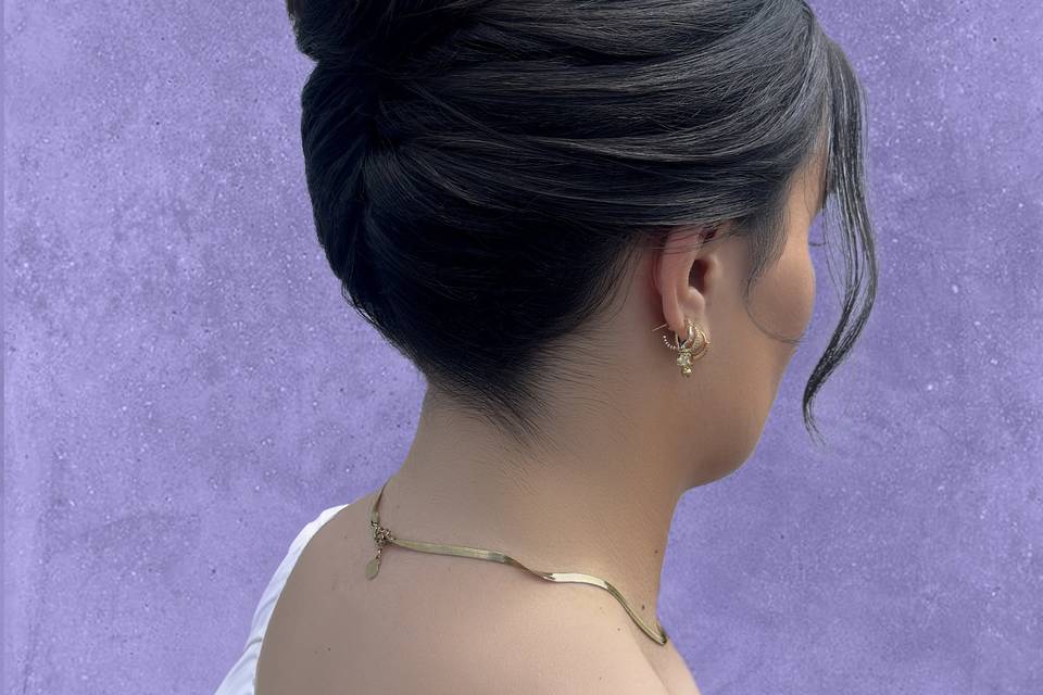 Chignon banane