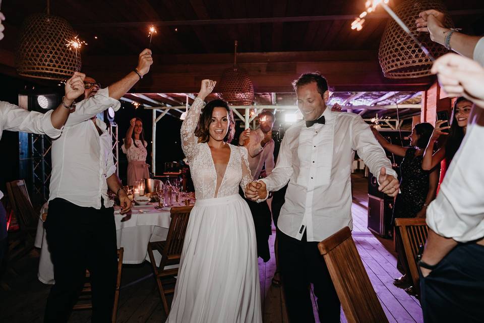 Décoration de mariage en Corse