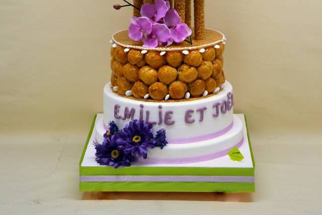 Pièce montée choux/nougatine