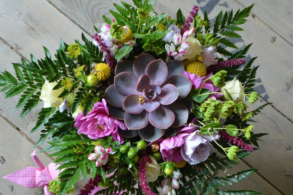 Bouquet de mariée féerie