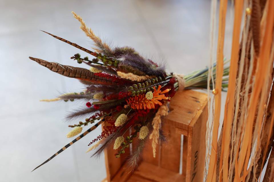 Bouquet de mariée amérindien