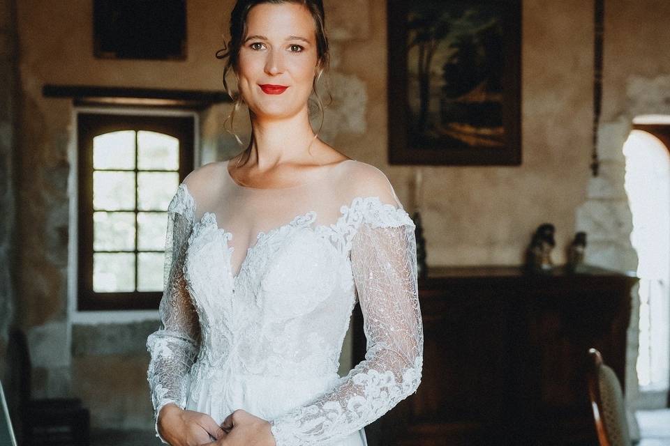 Préparation de la mariée