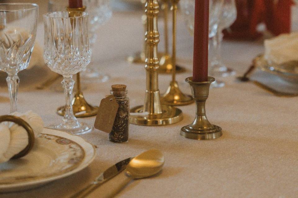 Tables dressées Array Dou Sou