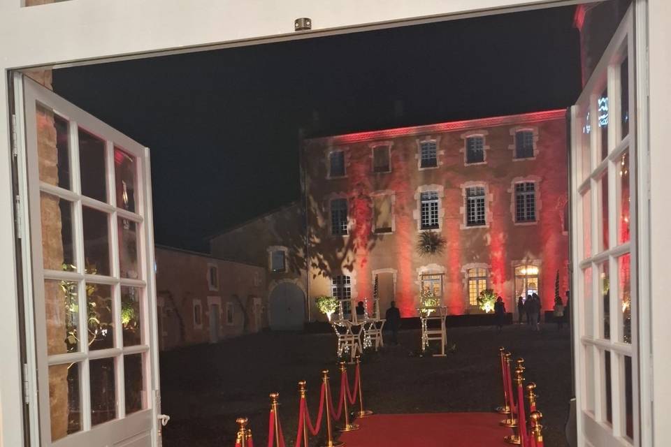 Entrée des invités