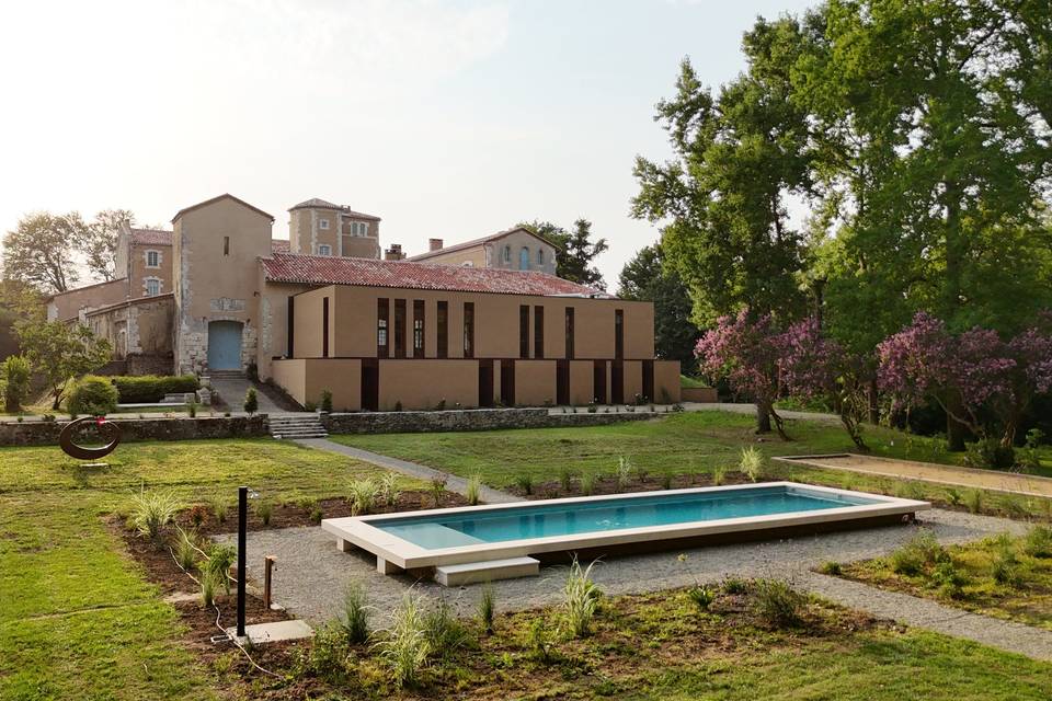 Piscine&terrains de pétanque