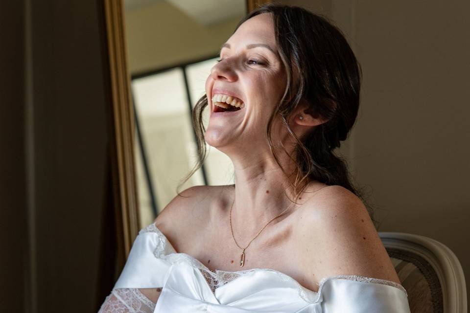 Portrait de mariée
