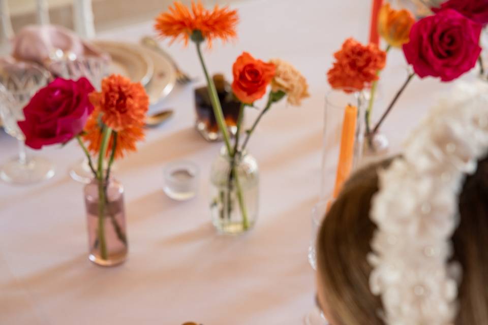 Repas mariage photo