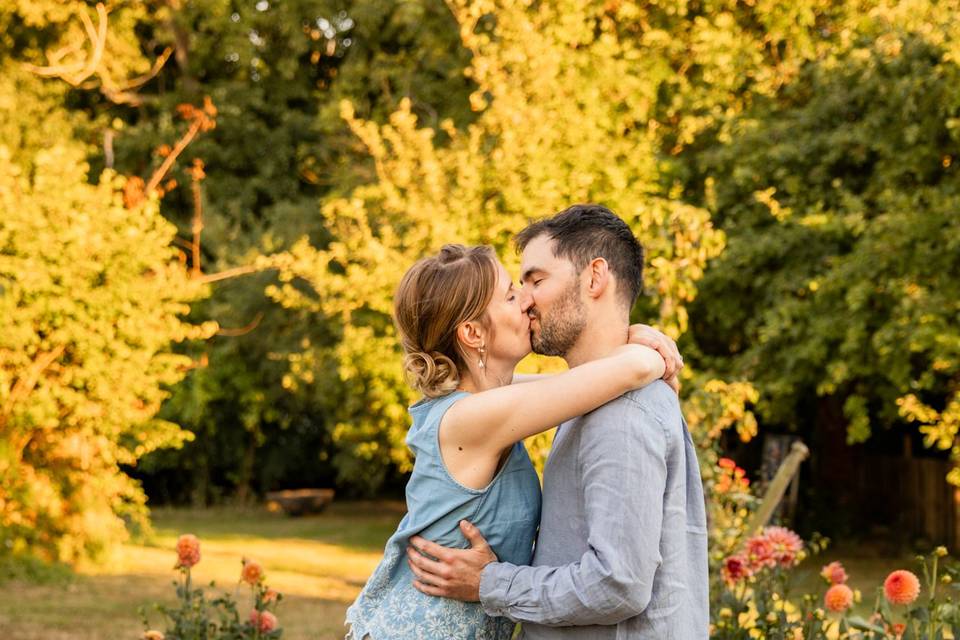 Séance couple mariage