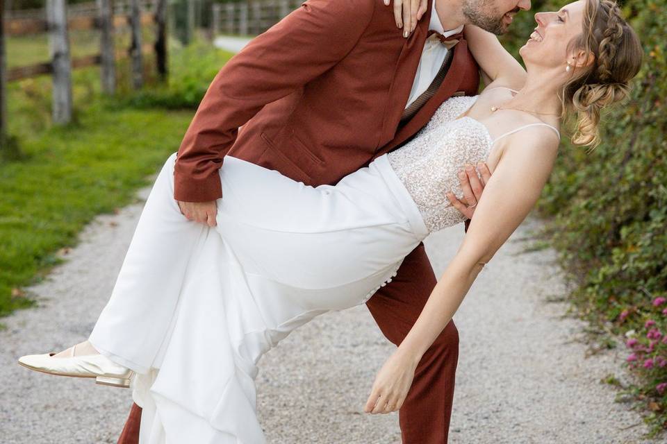 Séance de couple mariage