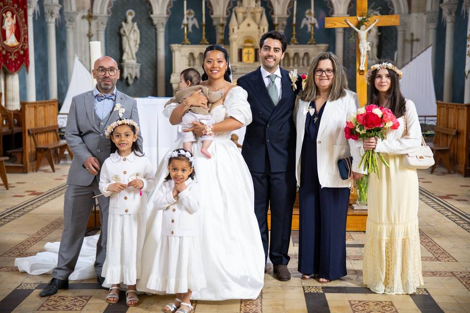 Photo église mariage
