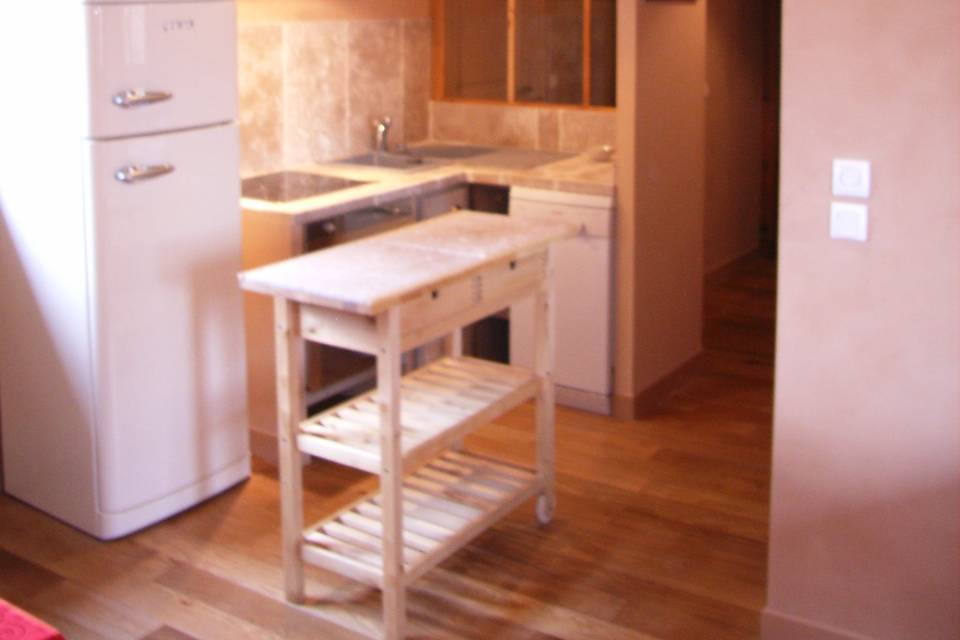Cuisine gîte des vendangeurs