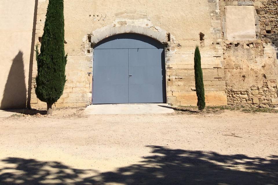 Entrée de la cave