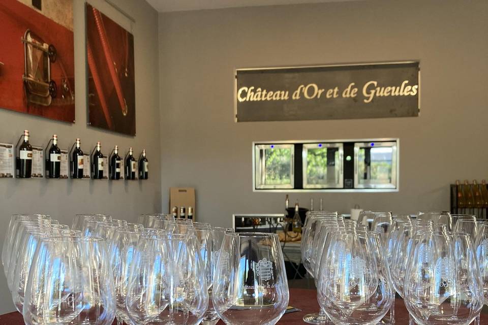 Service des vins