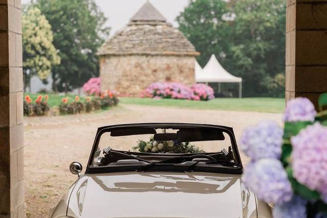 Sous le porche