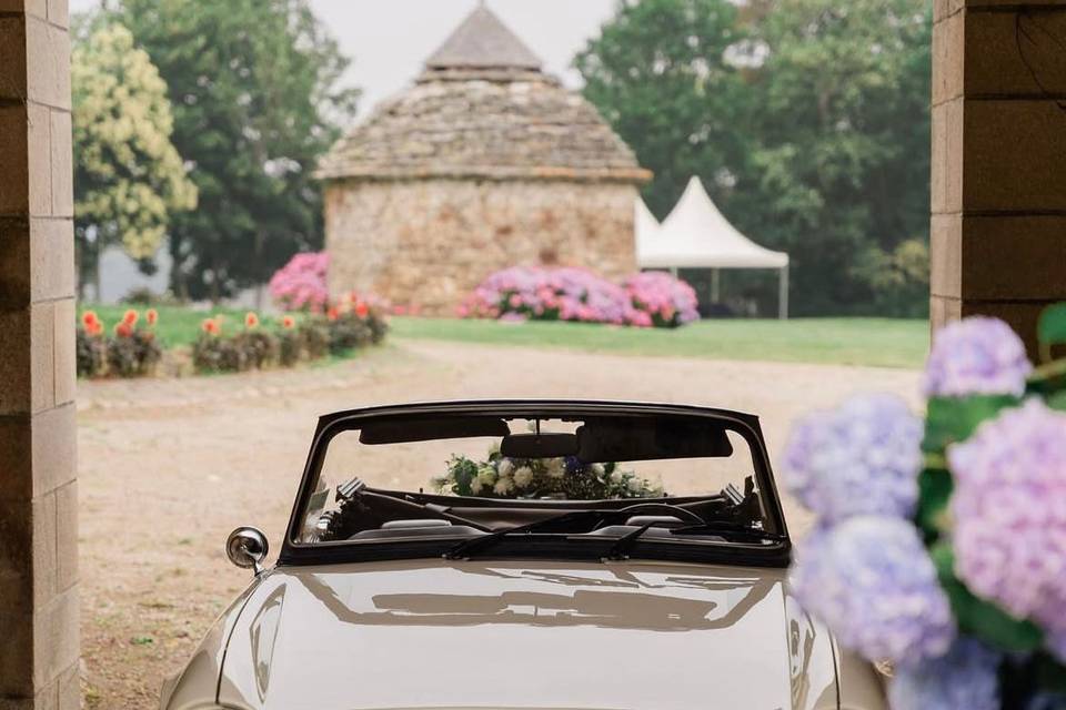 Sous le porche