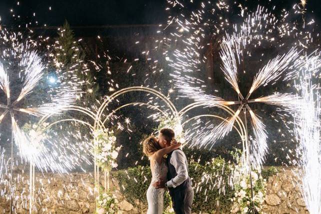 Feu d'artifice Mariage