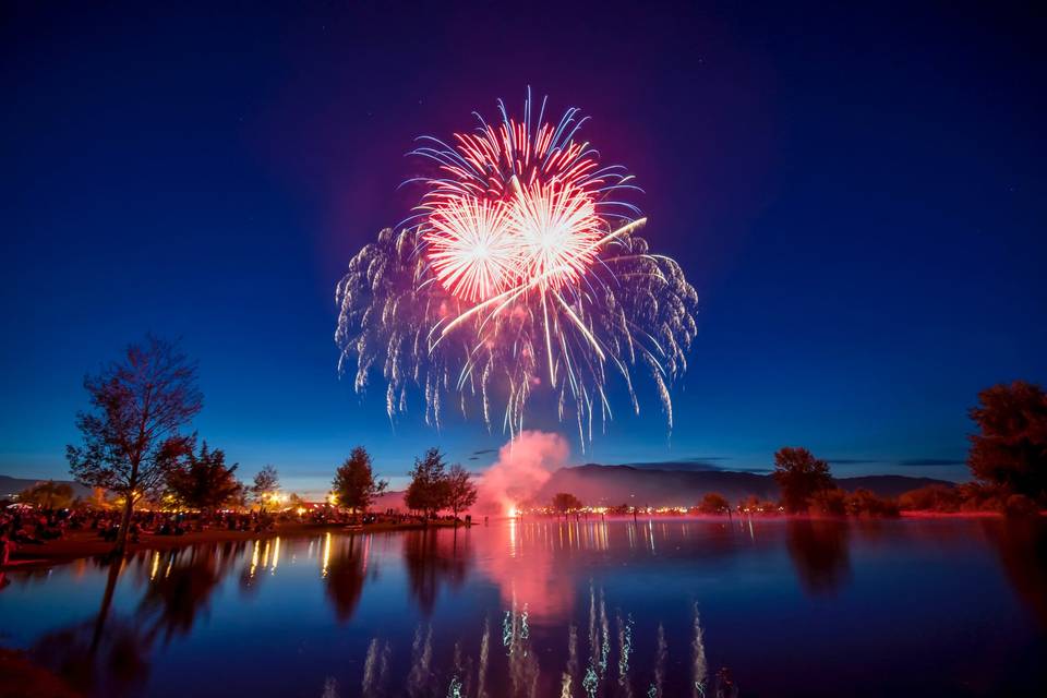 Feu d'artifice Mariage