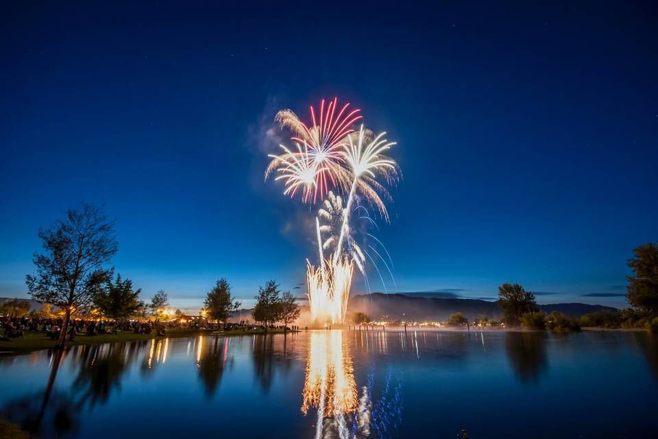 Feu d'artifice Mariage