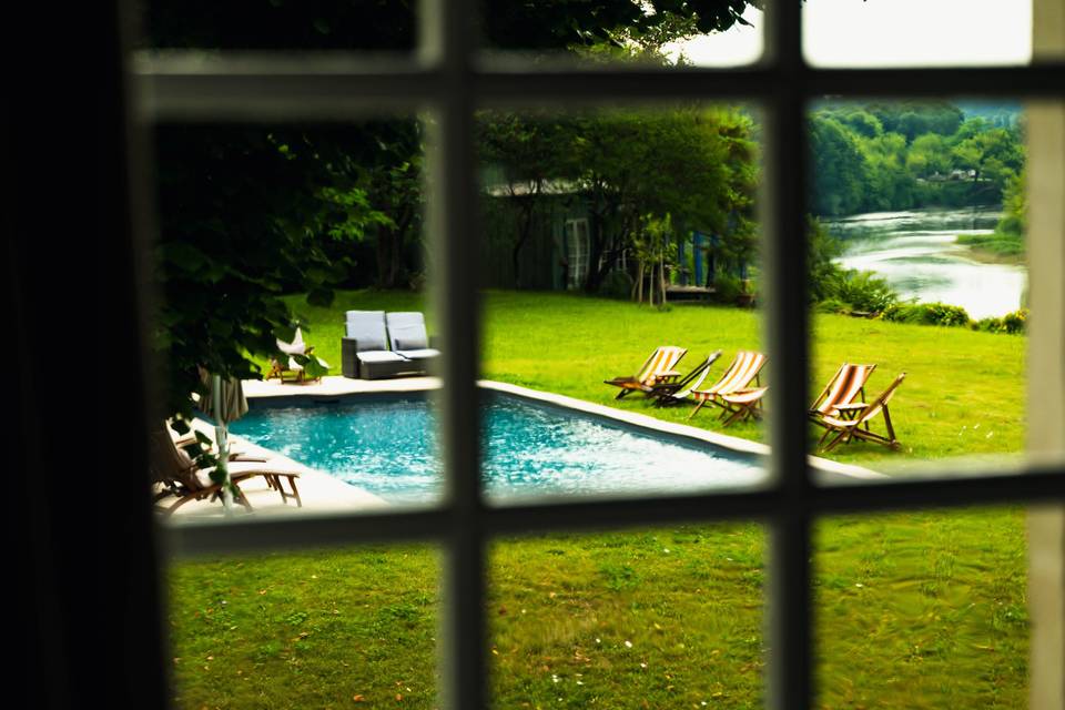 View of the pool